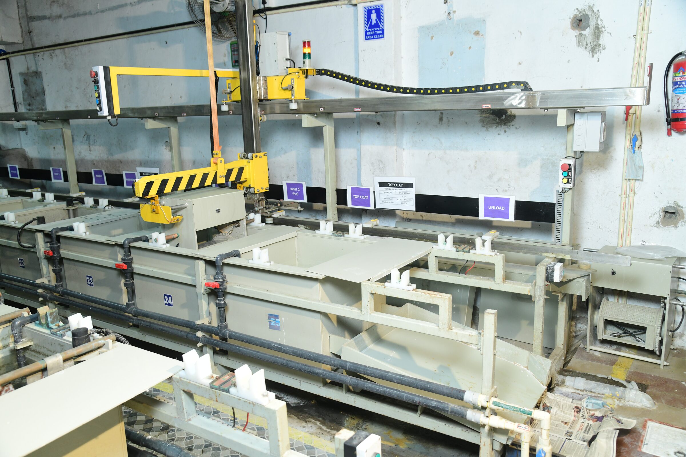 Automated plating line — Technocrats India
