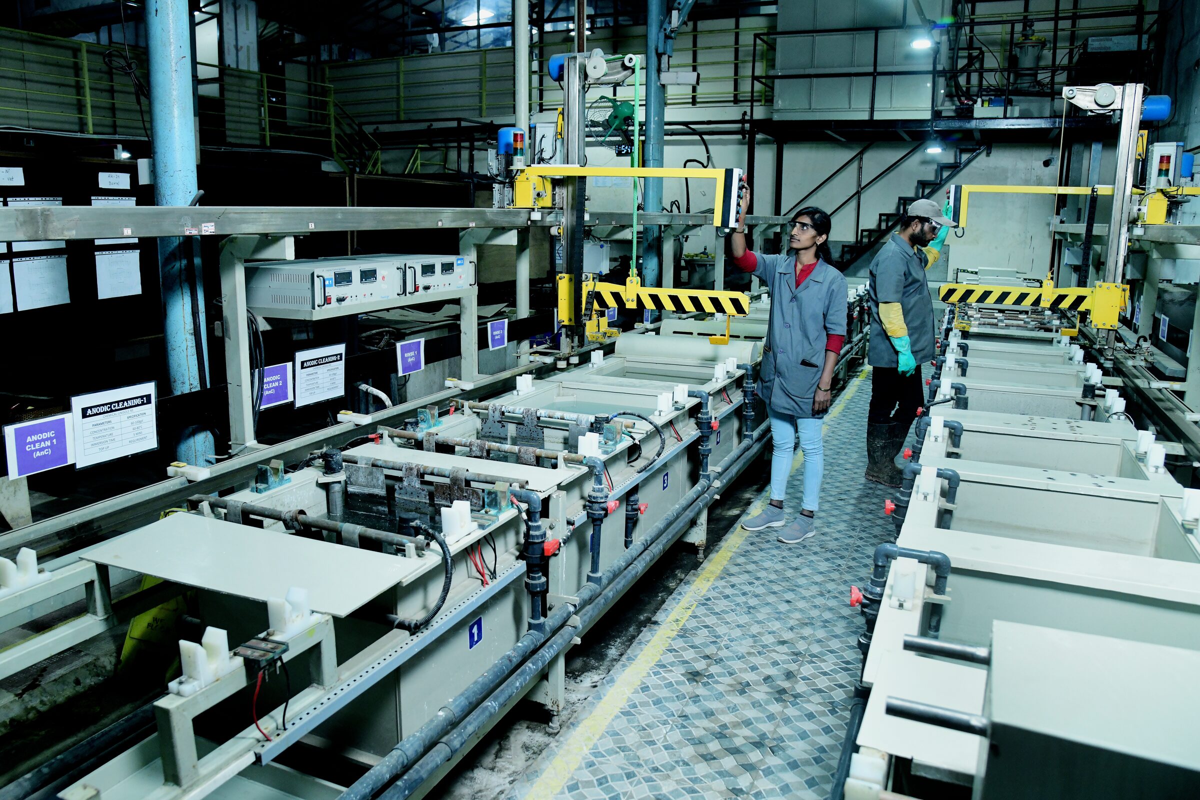 Automated plating line — Technocrats India